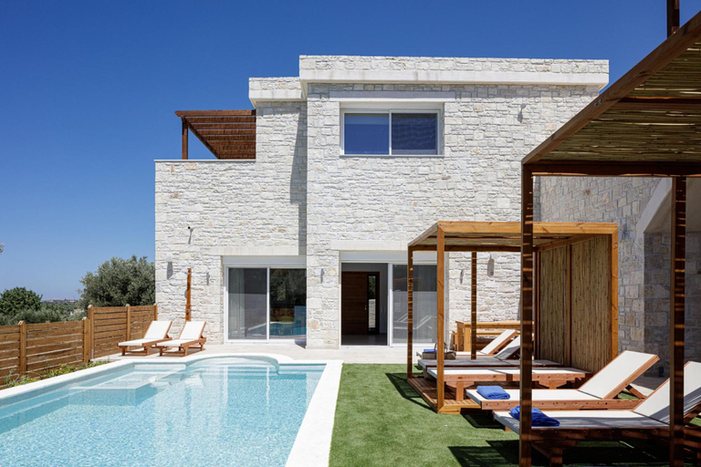 5, Mandana Villa - With Heated Pool & Jacuzzi, Crete