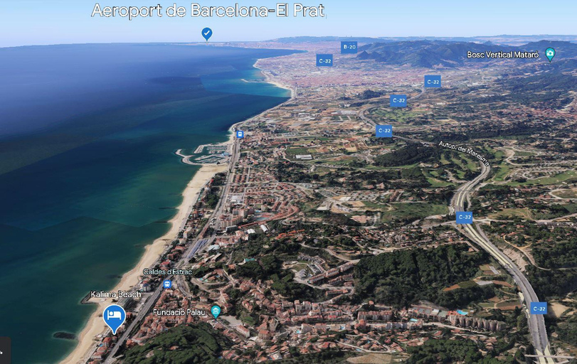 Public Area, Kalima Beach, Barcelona
