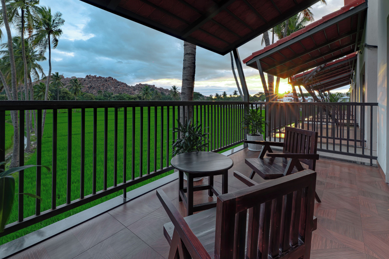 Terrace/patio, Sugriva's Kingdom, Koppal