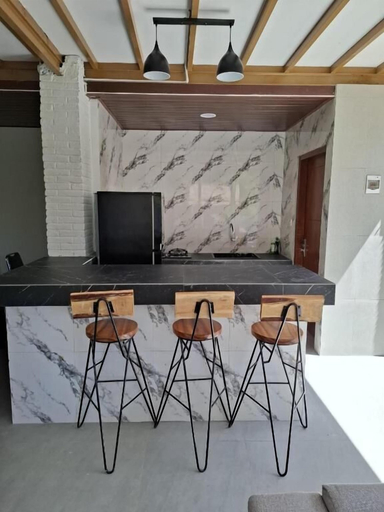 Private kitchen, Villa Sunyi close to Gili Islands, Lombok