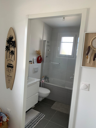 Bathroom 3, Chambre d'hotes villa du plantier Andernos les bains, Gironde