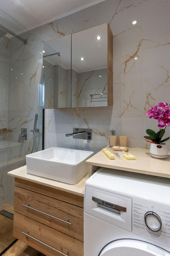 Bathroom 5, Brikis Villa 1 - With Private Pool, Crete