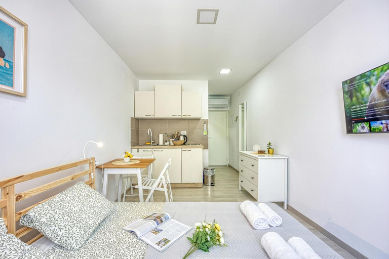 Kitchen 4, Lasta Losinj Town Studio Apartments - Happy Rentals, Mali Lošinj