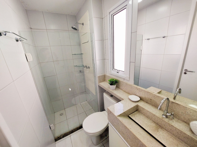 Bathroom 3, Flats no Muro Alto Clube, Ipojuca