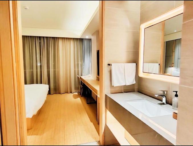 Bedroom 3, JI Hotel Hangzhou Future Science and Technology City West Railway Station , Hangzhou