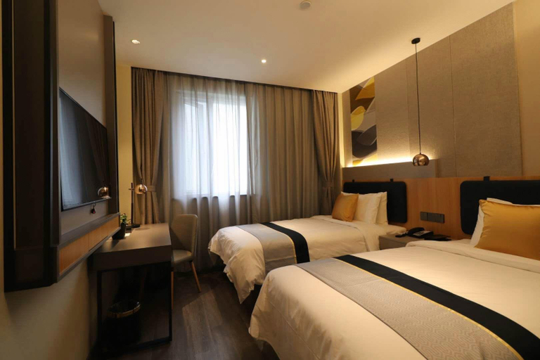 Bedroom 2, Home Inn Style Shanghai Changshou Road Metro Station, Shanghai