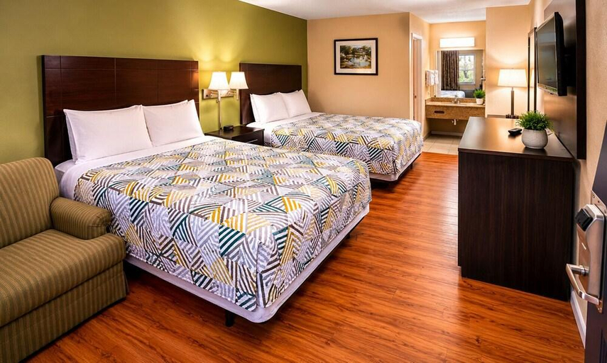 Bedroom 5, MOTOR INNS OF AMERICA, Monroe