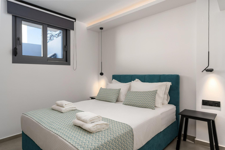 Bedroom, Villa Solaire - With 2 Private Pools & Sauna, Crete