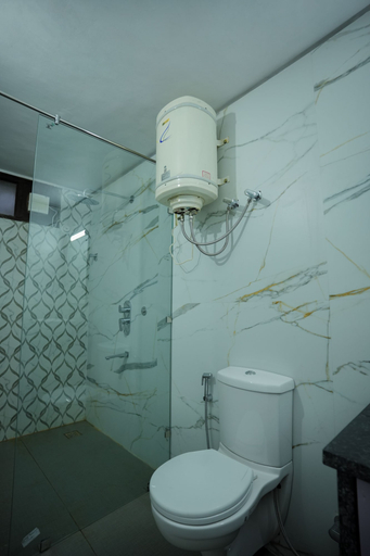 Bathroom 2, Flyo Stayo - Naukuchiatal, Nainital
