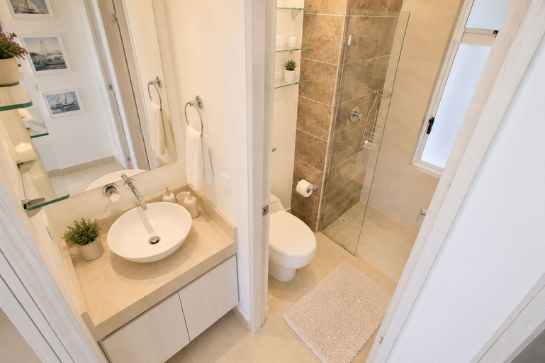 Bathroom 4, Apartamentos Velas al Mar - by SOHO, Santa Marta (Dist. Esp.)