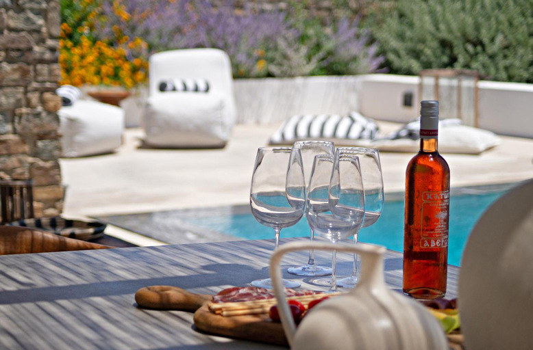 Food & Drinks 5, Dreamy 5 BDR Antiparos pool villa, South Aegean