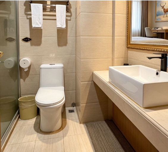 Bathroom 5, Shenzhen Weina Hotel Management, Shenzhen