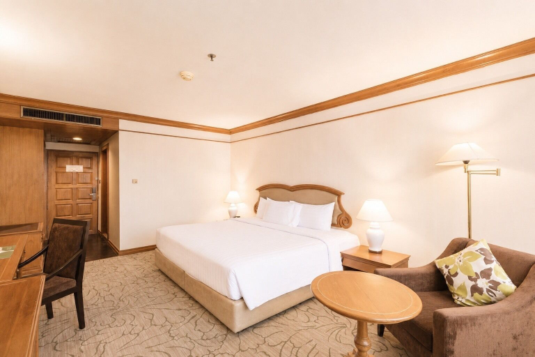 Bedroom 3, Twin Lotus Hotel, Muang Nakhon Si Thammarat