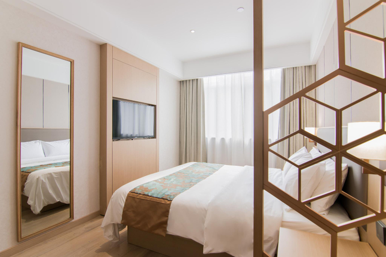 Bedroom 2, Yitel Shanghai Jiading Qinghe Road, Shanghai