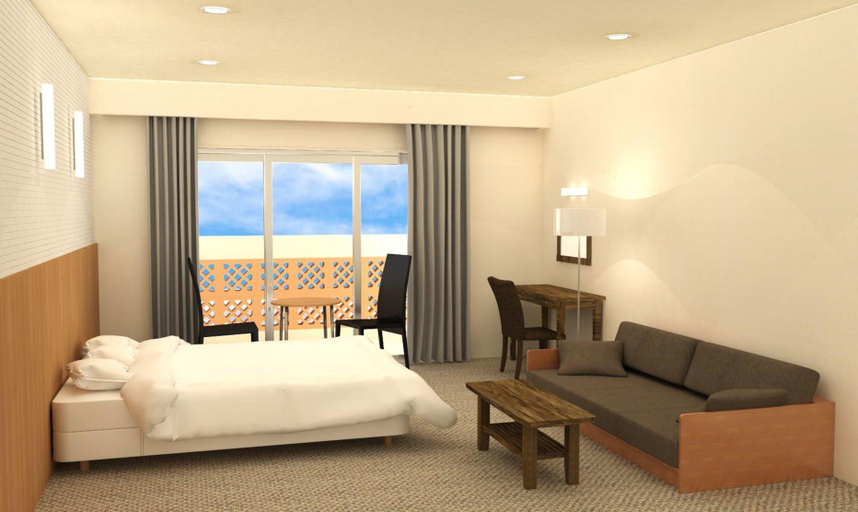 Bedroom 3, Creass Hotel TSUBOGAWA Marche, Naha