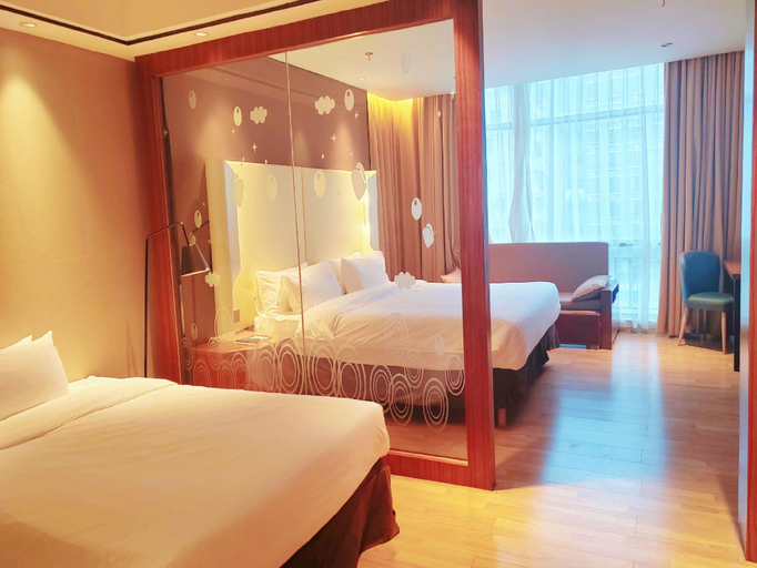 Bedroom 2, Campanile Hotel Shenzhen Gongming Honghuashan Metro Station, Shenzhen