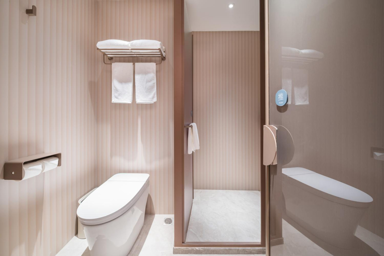 Bathroom, Hanting Hotel Wuhan MixC Mall Taipei Road, Wuhan