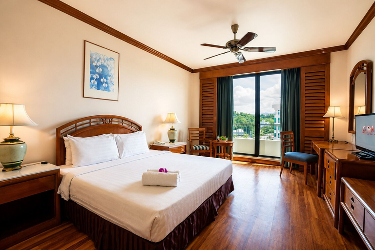 Bedroom 1, Sabah Oriental Hotel, Kota Kinabalu
