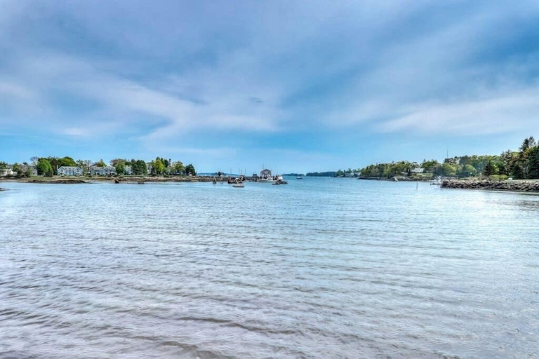 Exterior 5, Oceanfront Cottage & Studio on Mill Cove w/ Water Views, Deck - Walk Downtown, Lincoln