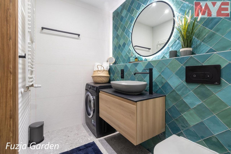 Bathroom 2, MYE Apartments - Fuzja, Łódź