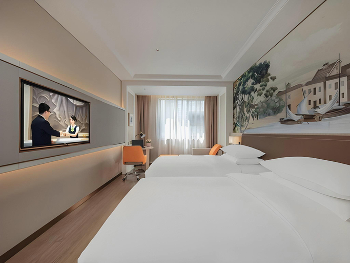Bedroom 2, Hotel Vienna (Shenzhen Nanshan Science and Technology Park MixC World Branch), Shenzhen