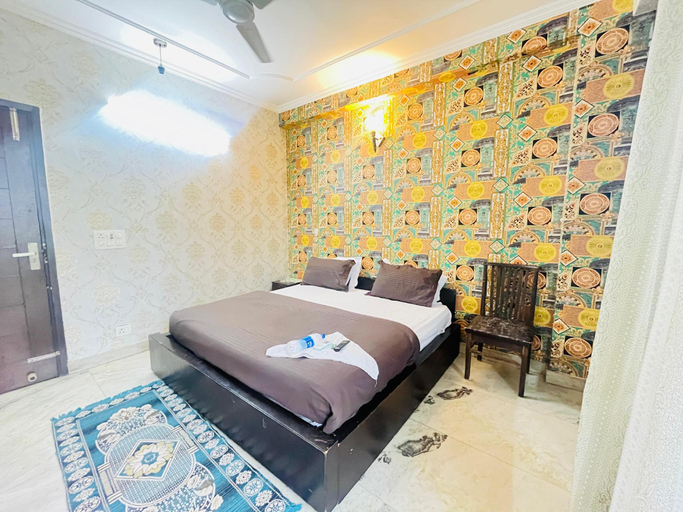 Bedroom 2, Roomshala 047 Hotel Jagannath, Delhi
