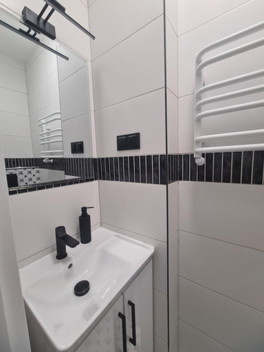 Bathroom 1, Tumski Apartments 24h self check-in, Poznań City