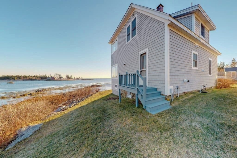 Exterior 2, Stunning Oceanfront Cottage w/ Private Deck and Atlantic Views, Lincoln