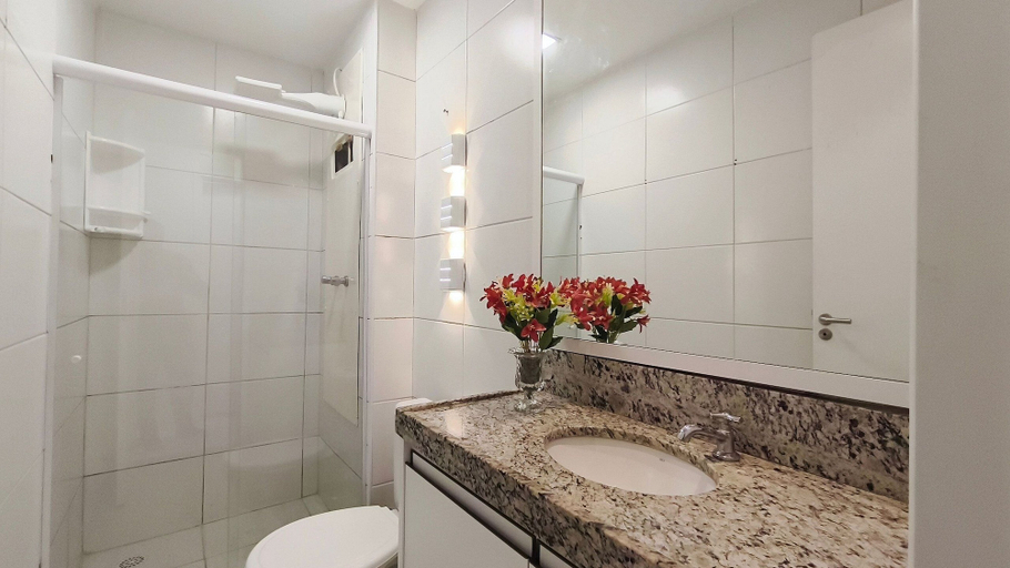 Bathroom 3, Flats no Muro Alto Club, Ipojuca