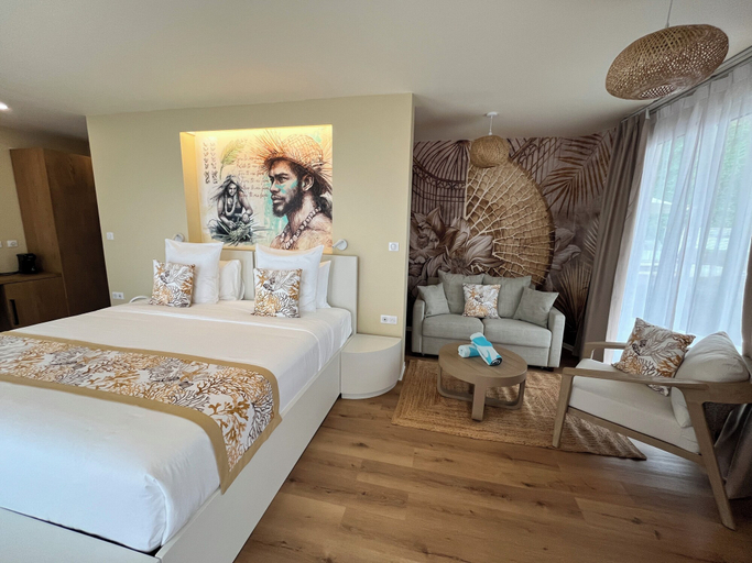 Bedroom 3, Apatoa Beach and Garden Village