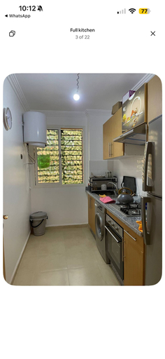Private kitchen, Rental apartment, Marrakech