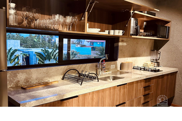 Private kitchen 5, Gamboa Oasis Patacho 180m Praia Patacho, Porto de Pedras
