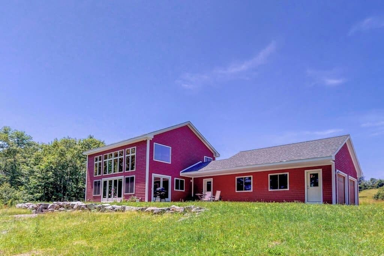 Exterior 2, Bayfront Home With Gorgeous Water Views, Dock, Outdoor Patio, Fireplace, Sagadahoc