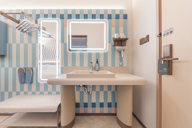 Bathroom 3, HanTing Hotel Zhangzhou Wanda Plaza, Zhangzhou