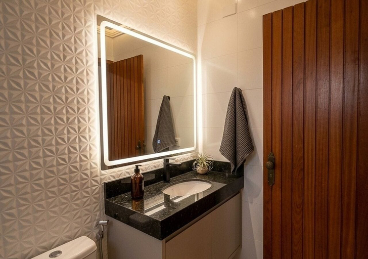 Bathroom 3, Hotel Santa Catarina, Três Lagoas