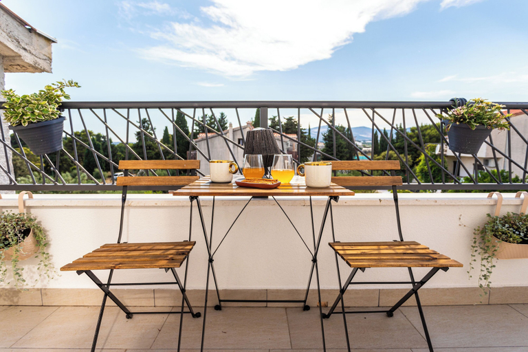 Balcony 3, Studio Petar with parking and balcony, Kaštela