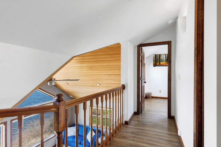 Interior 2, Lookout on Waters Edge; Oceanfront Home in Owls Head, Knox