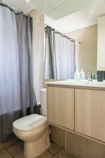 Bathroom 3, 2BR in Las Condes Pool and Balcony, Cordillera