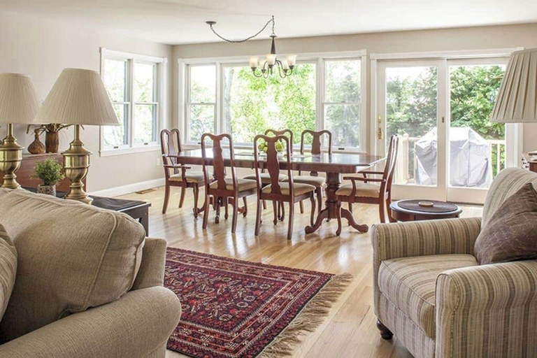 Living area 4, Great Home With Water View - one House From Harbor - Washer/dryer & Dog-friendly, Knox