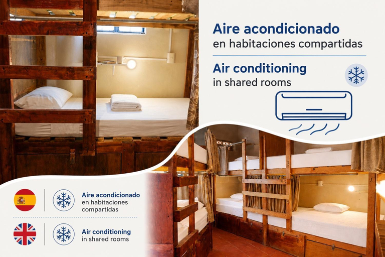 Bedroom, La Redonda Surf Hostel Sayulita, Compostela