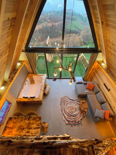 Living area 5, luna bungalov, Pazar