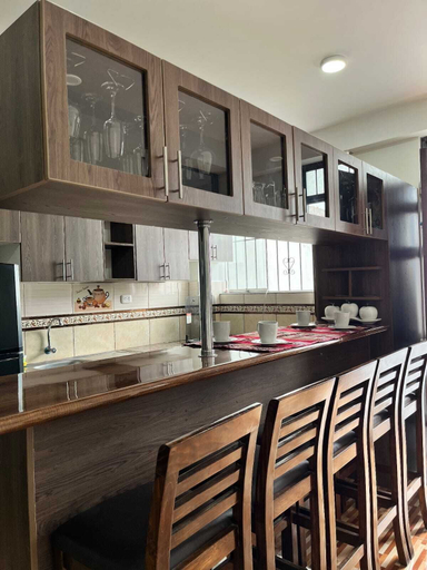 Private kitchen, Casita del bosque, Cusco