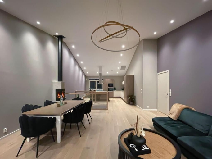 Interior 2, Moderne bolig med 3 dobbeltsenger 2 bad, Drammen