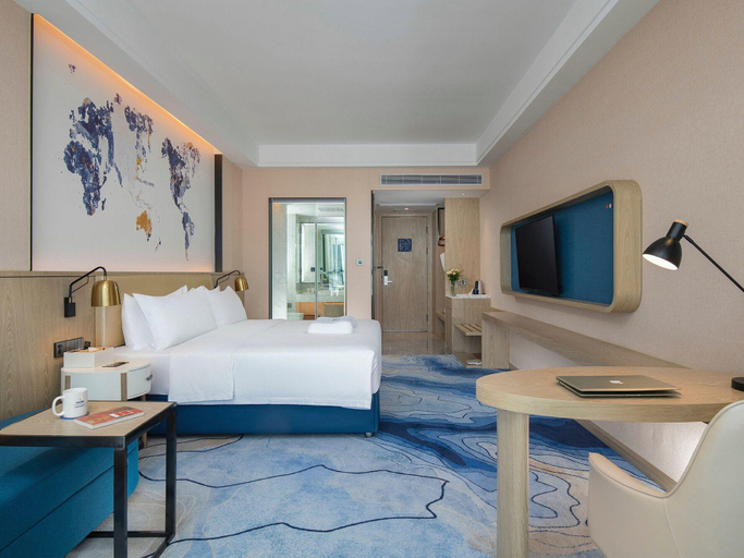 Bedroom 2, Kyriad Marvelous Hotel Shenzhen Longhua Qinghu Metro Station, Shenzhen