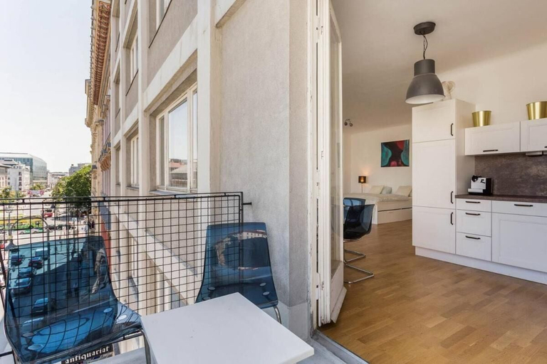 Balcony 3, Studio Stubenbastei Check in 15h to 22h Only, Wien