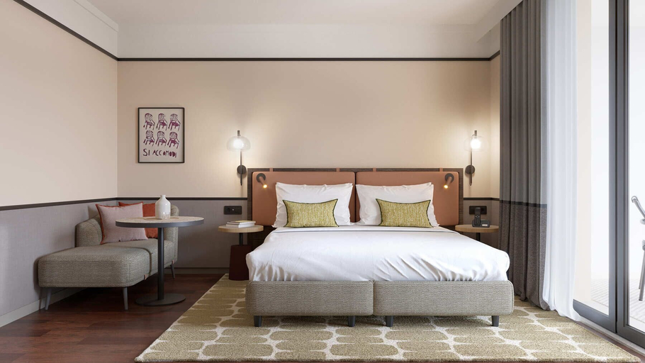 Bedroom 3, Ramada Plaza by Wyndham Milano, Milano