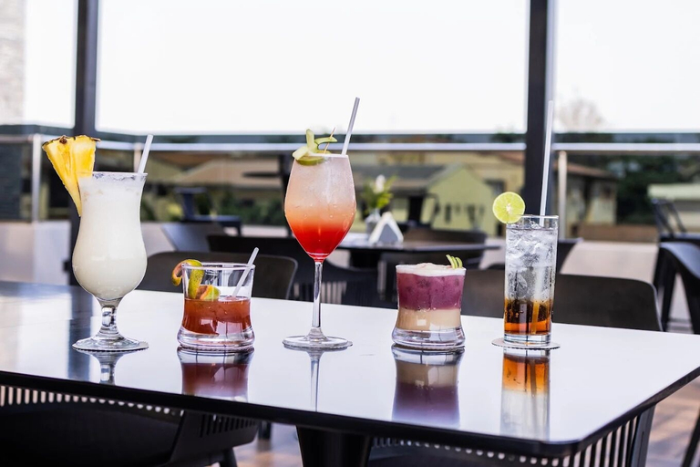 Outdoor dining, Willows Nest Hotel, AbujaMun