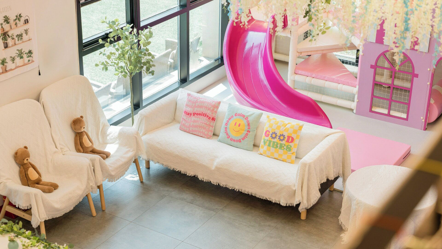 Bedroom 3, Taean Yoyo Kids Poolvilla, Taean