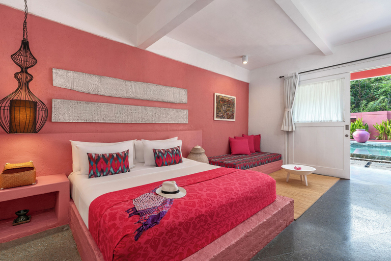 Bedroom 4, PinkCoco Gili Trawangan - Constant Surprises- for Cool Adults Only, Lombok
