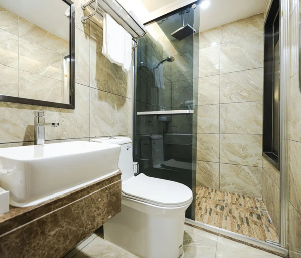 Bathroom 4, Pebble Motel Fuzhou Fuxin Middle Road, Fuzhou